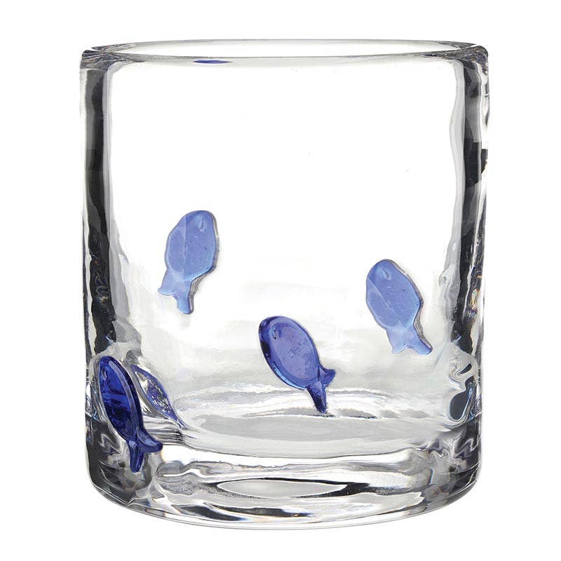 Fish Icon Glass