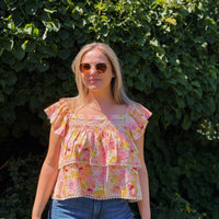 Cottage Rose Top