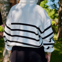 Addison Stripe Pullover