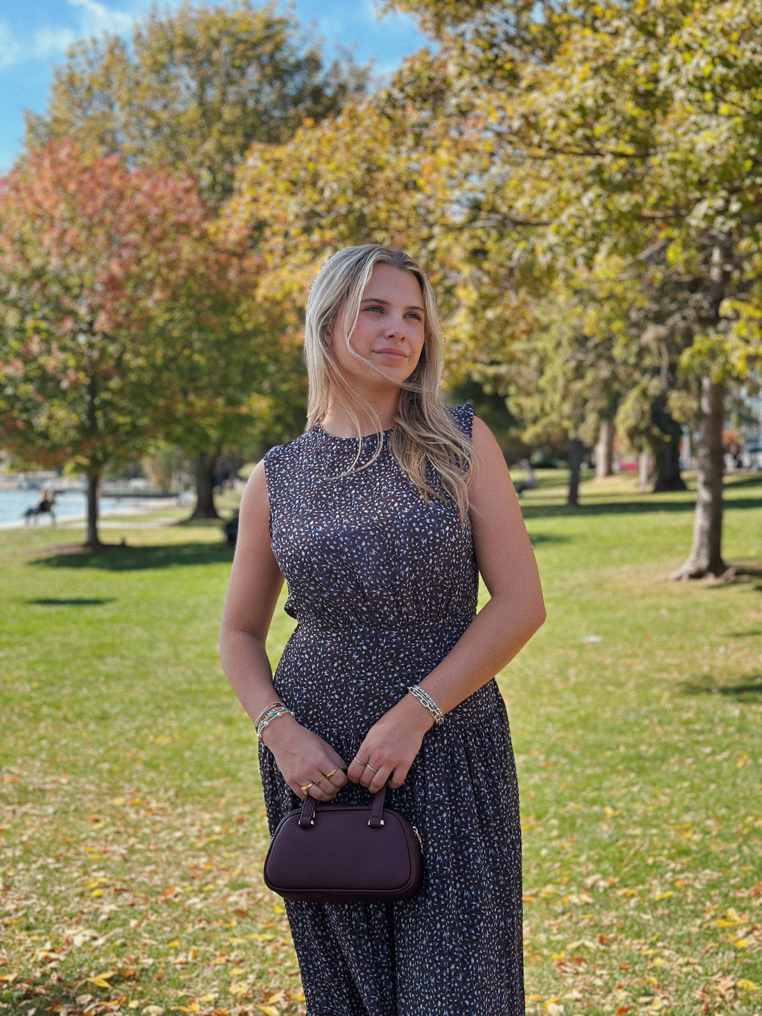 Etta Aspen Floral Midi Dress