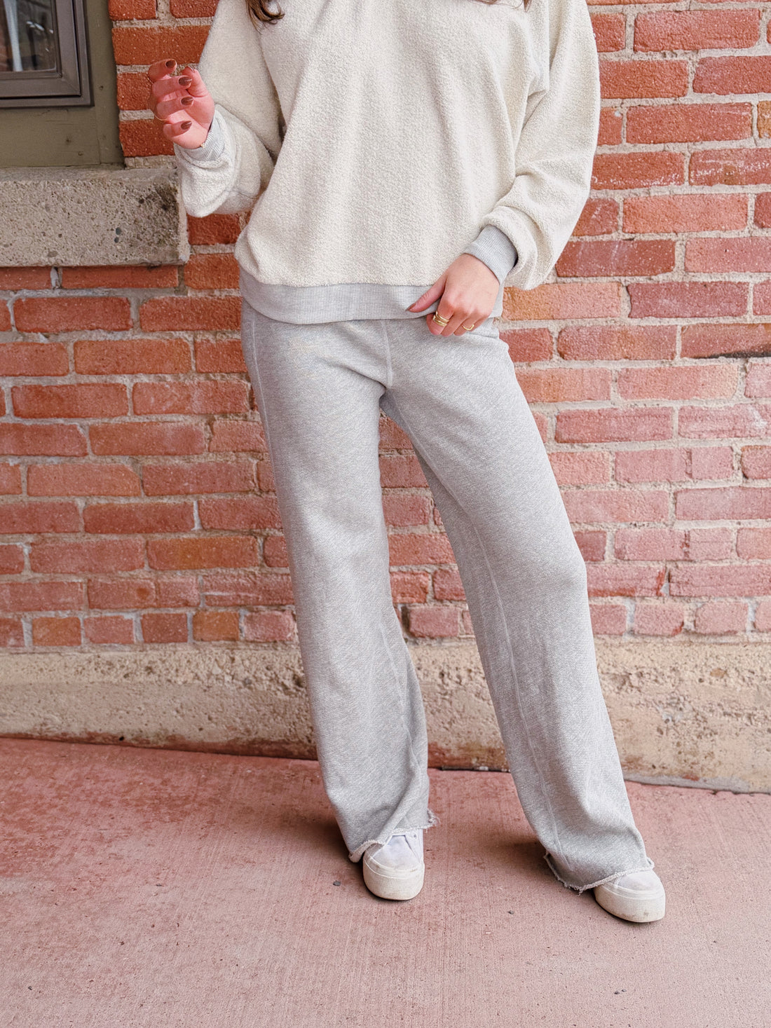 Marley Reverse Fleece Pant