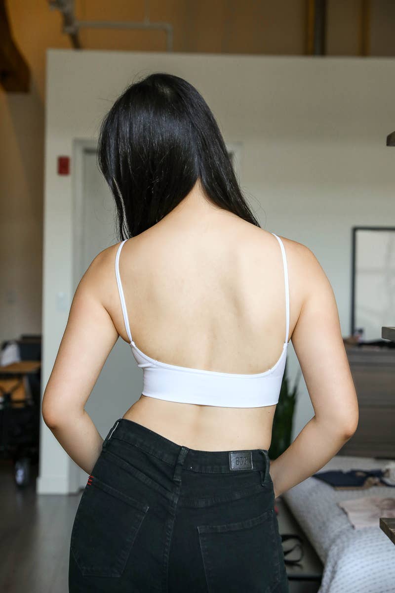 Bestselling!! Low Back Basic Seamless Bralette