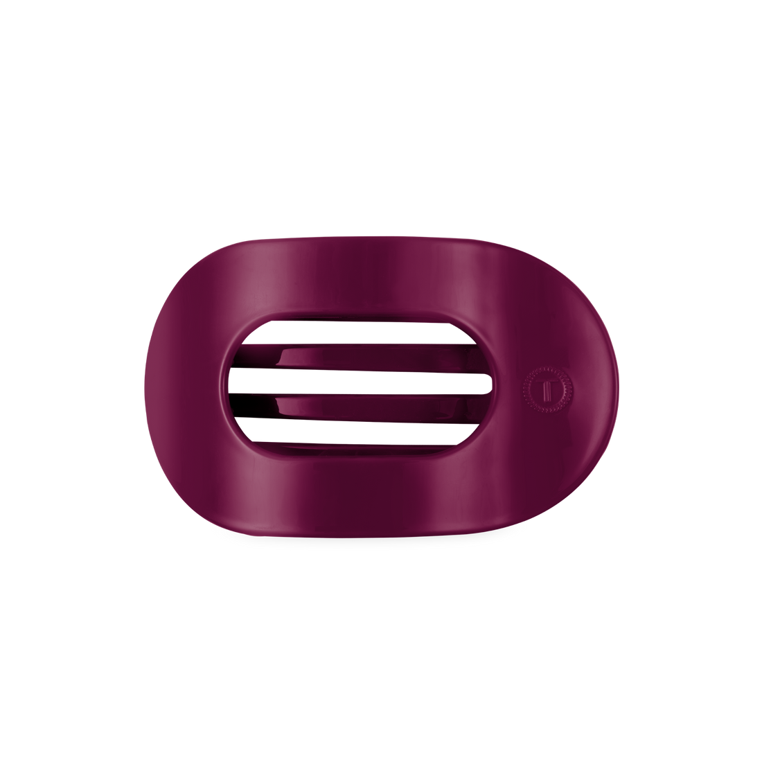 Mulberry Medium Flat Round Hair Clip