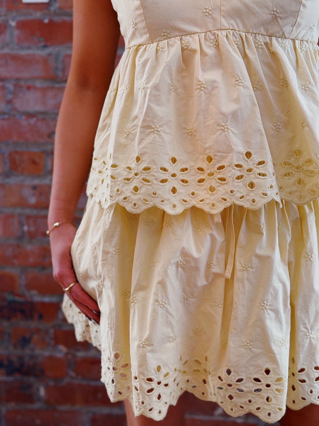 Emily Eyelet Tank