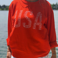 Love USA Boyfriend Sweatshirt