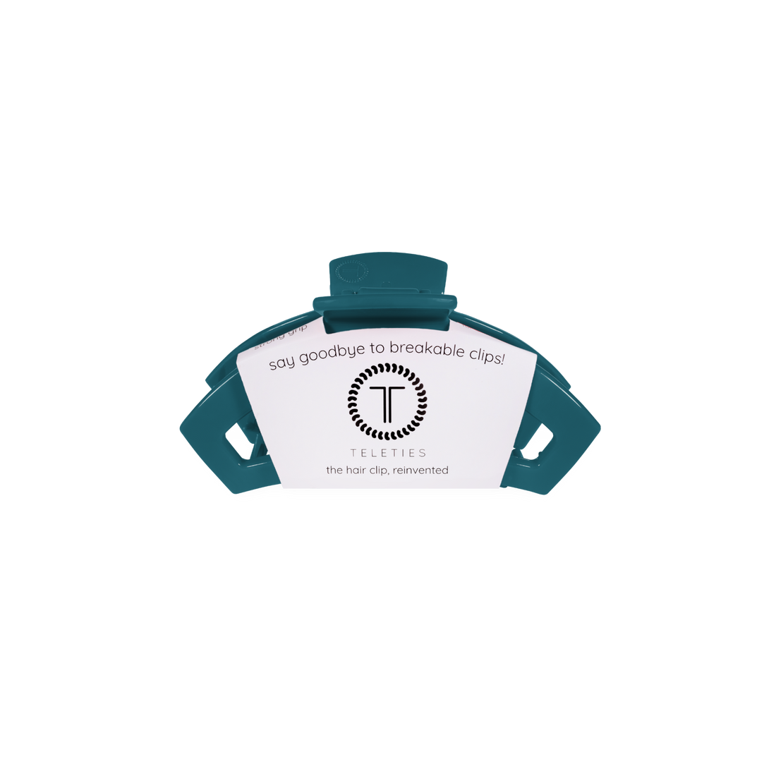 Open Teal With It Tiny Hair Clip