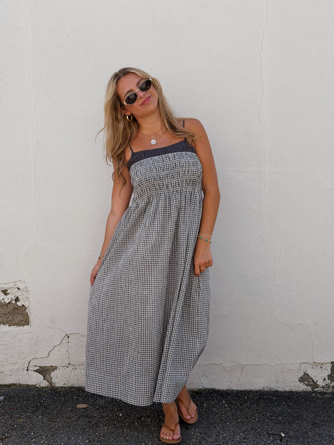 Lucy Gingham Dress