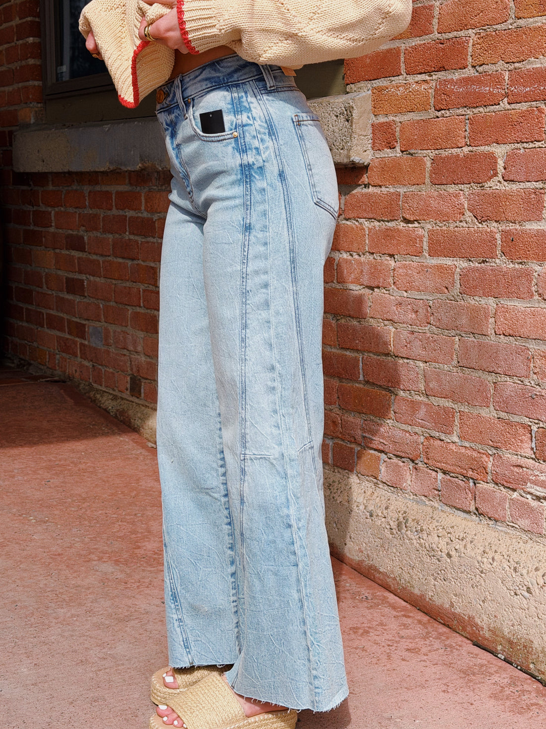 Meg High Rise Fab Ab Long: Imagination