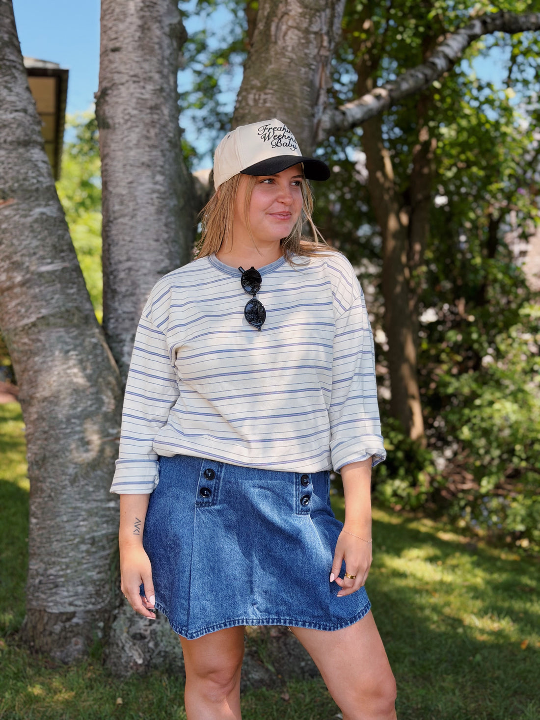 Striped Long Sleeve Tee