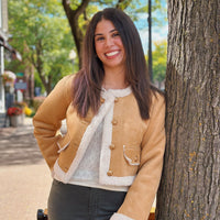 Ahead of Curve Shearling Jacket