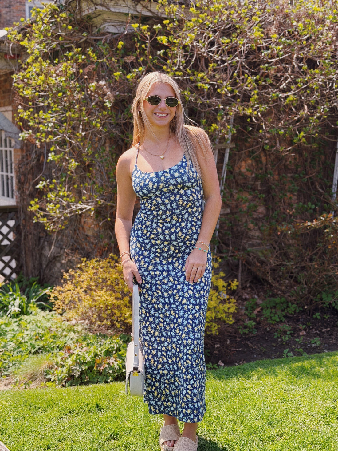 Chiara Idra Ditsy Midi Dress