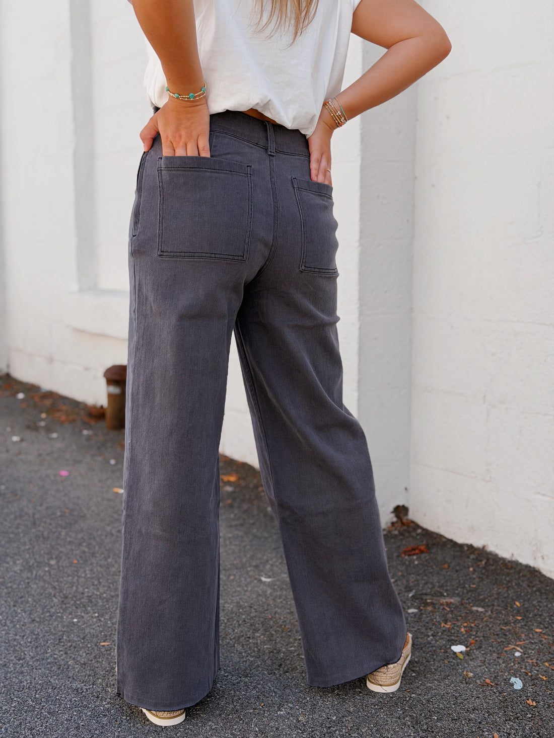 Lace Up Pants