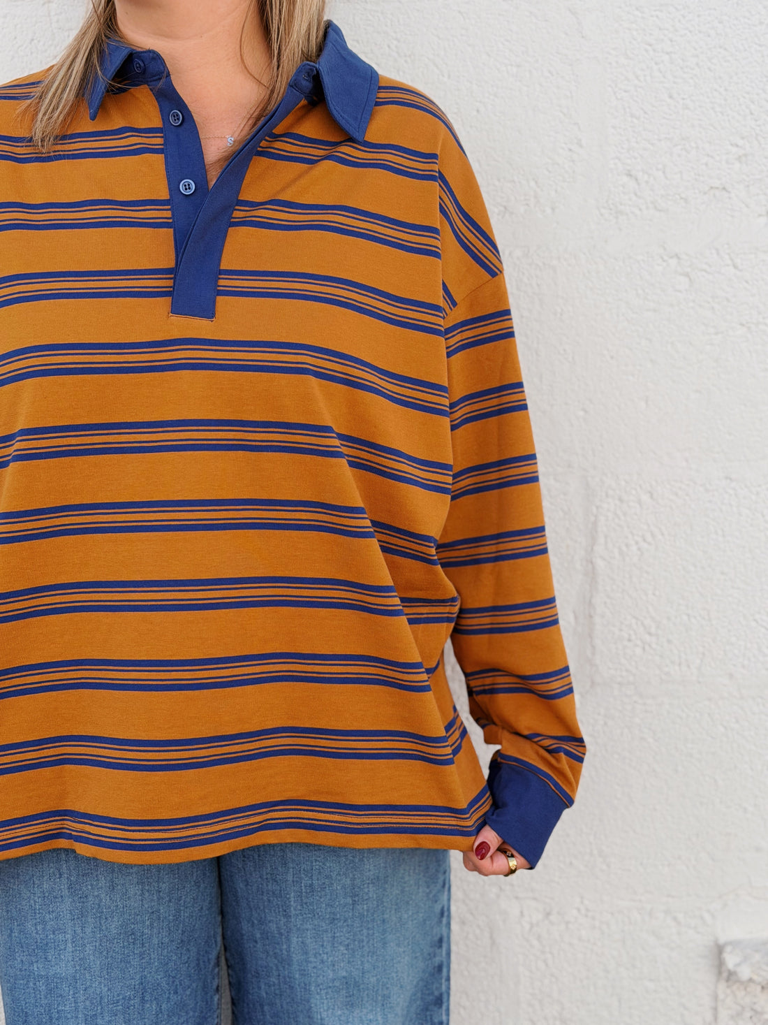 Pia Striped Rugby