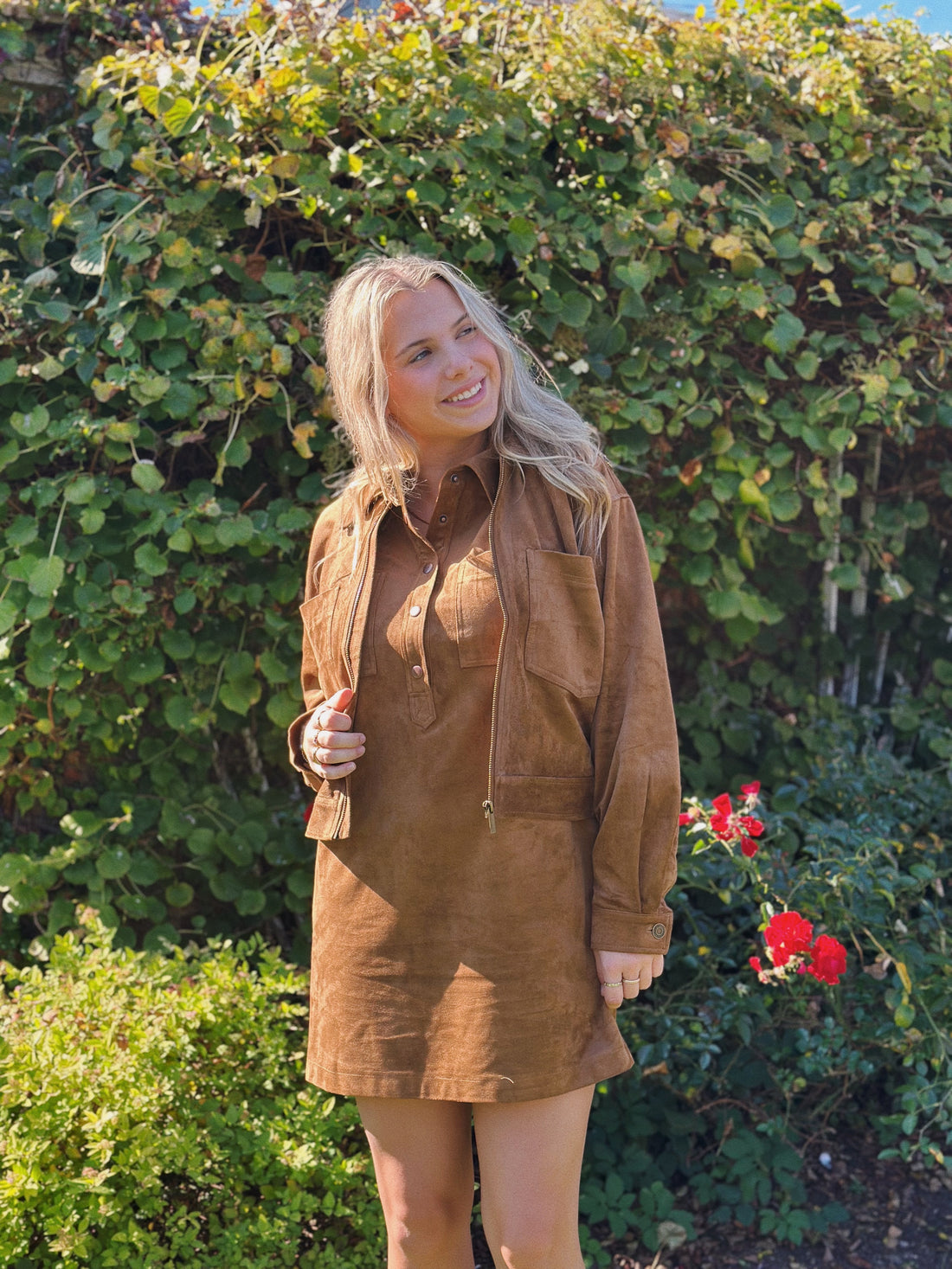 Heritage Faux Suede Jacket