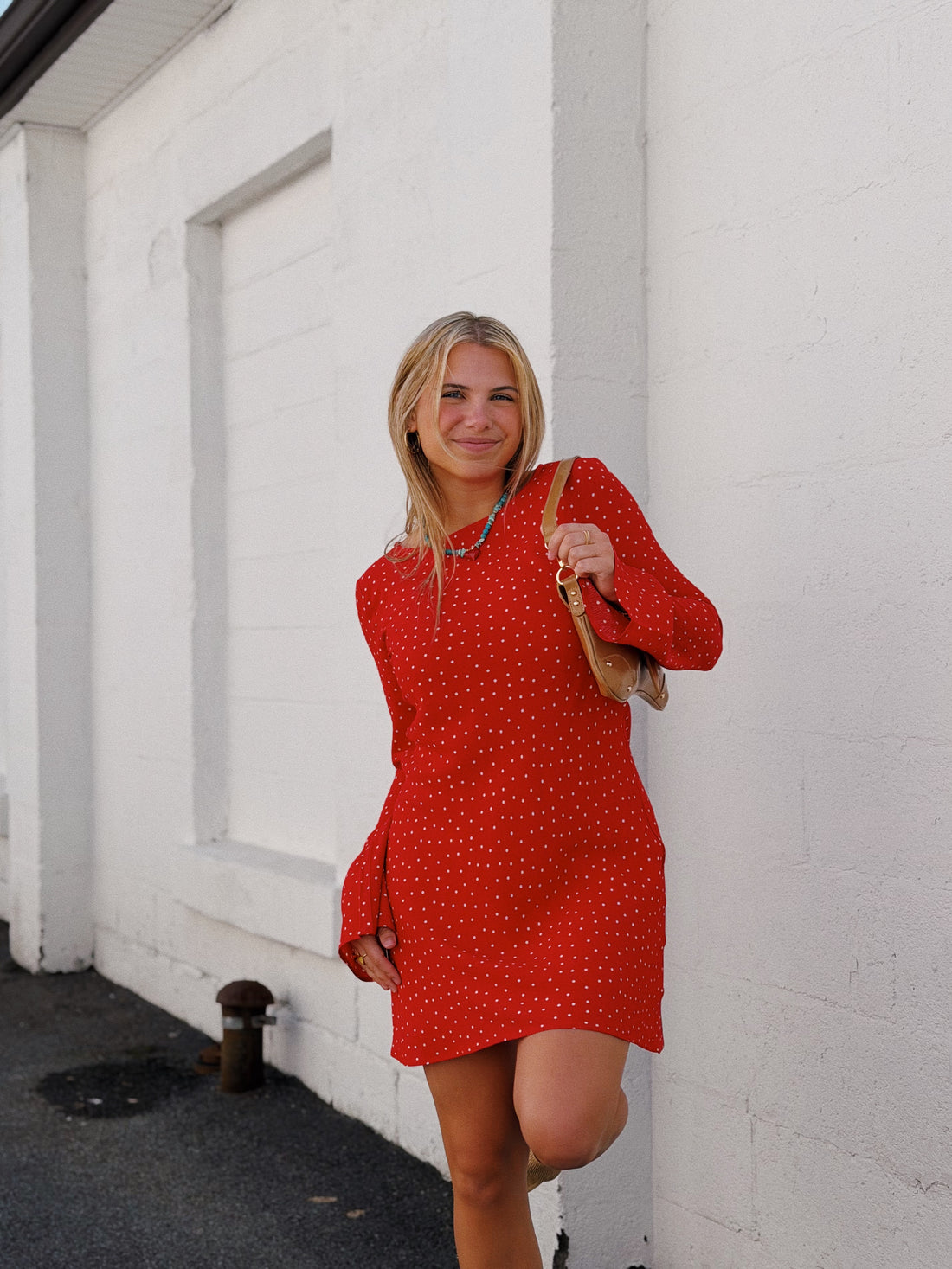 Campbell Dot Mini Dress