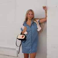 Napa Denim Mini Dress