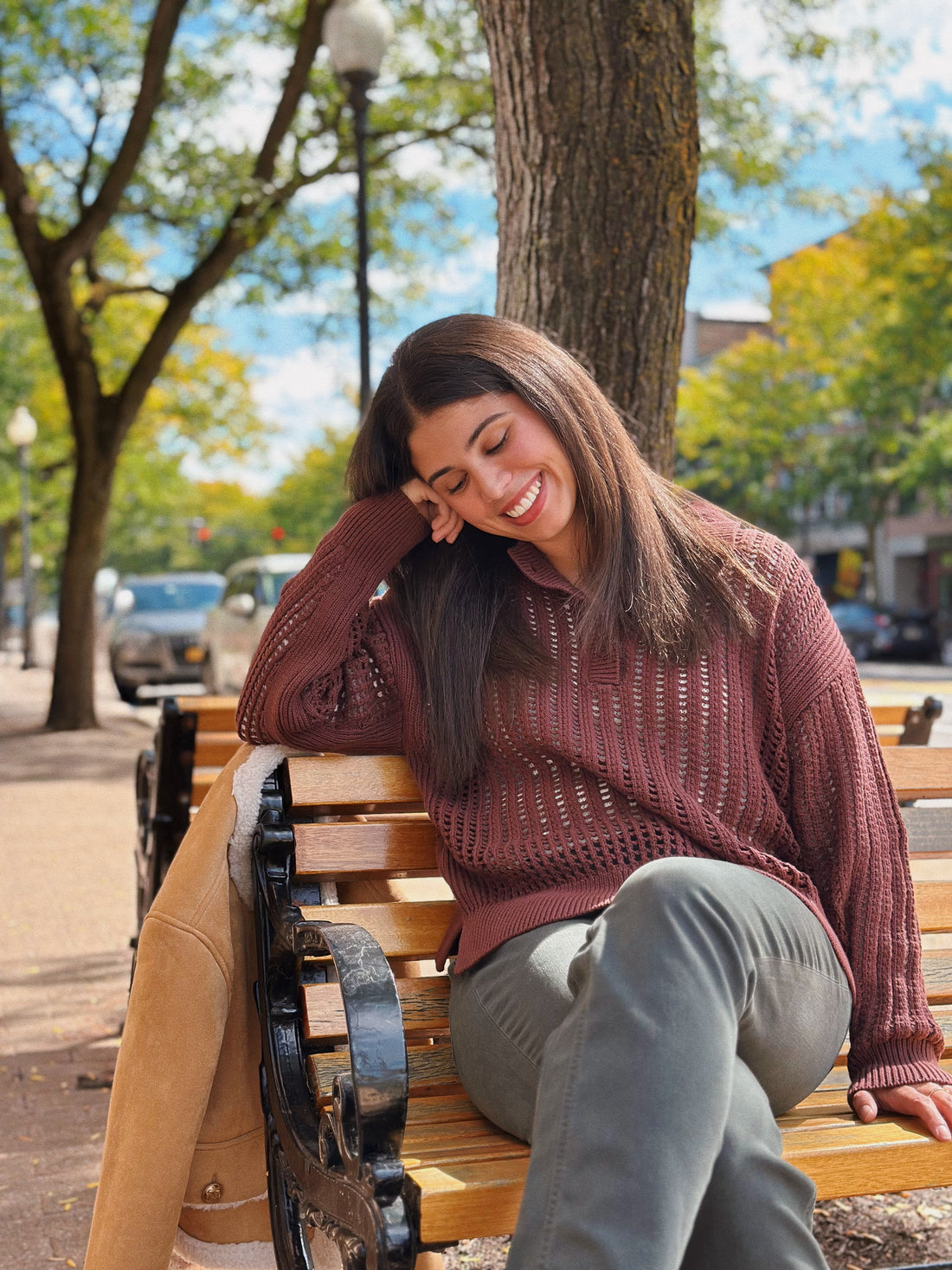 Looking Glass Crochet Polo
