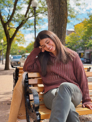 Looking Glass Crochet Polo