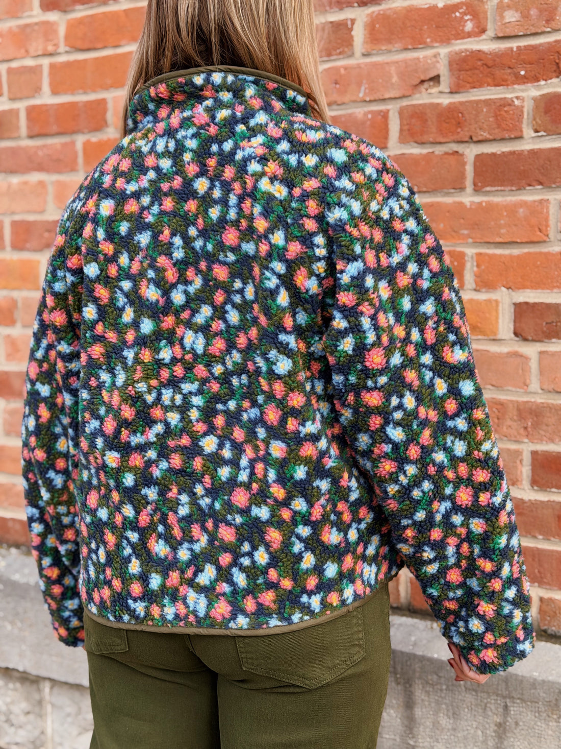 Aster Floral Fleece Jacket