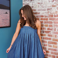 Jessica Denim Babydoll Dress