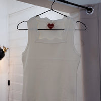 Sweet Elegance Ribbed Tank