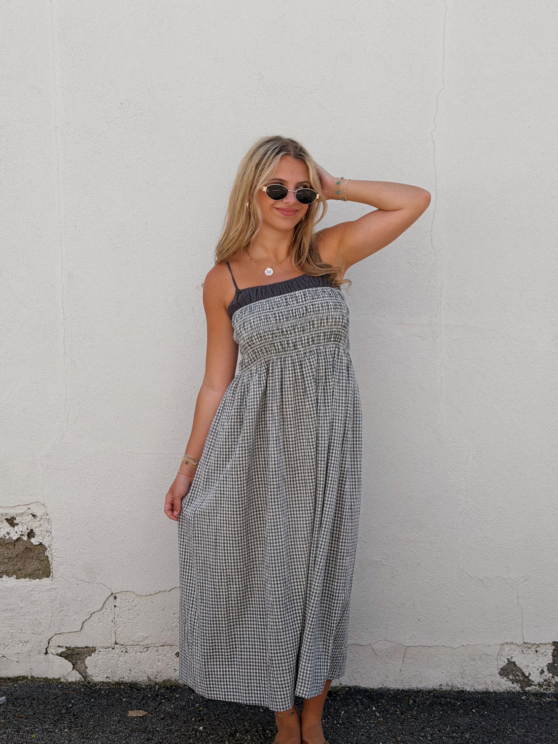 Lucy Gingham Dress