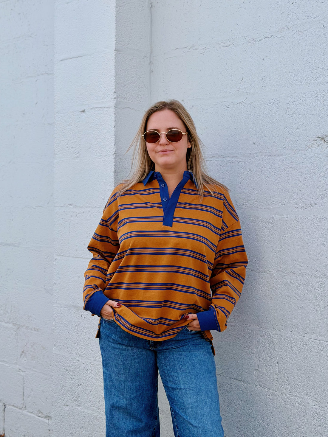 Pia Striped Rugby