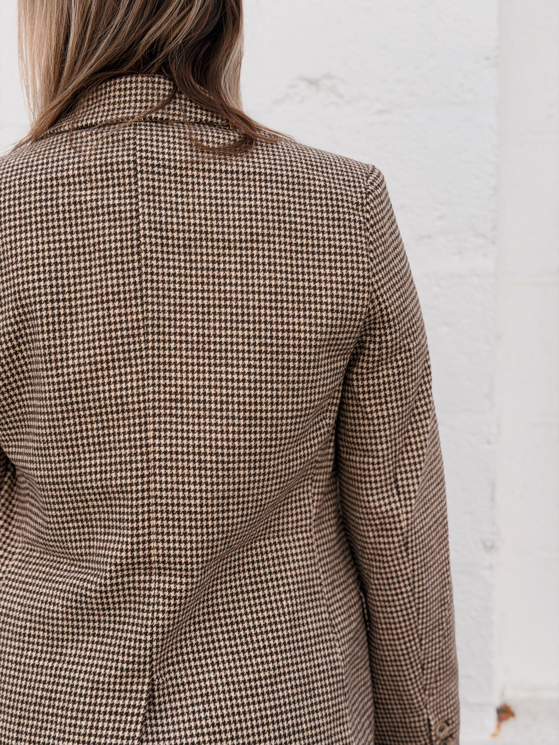 Evan Houndstooth Blazer