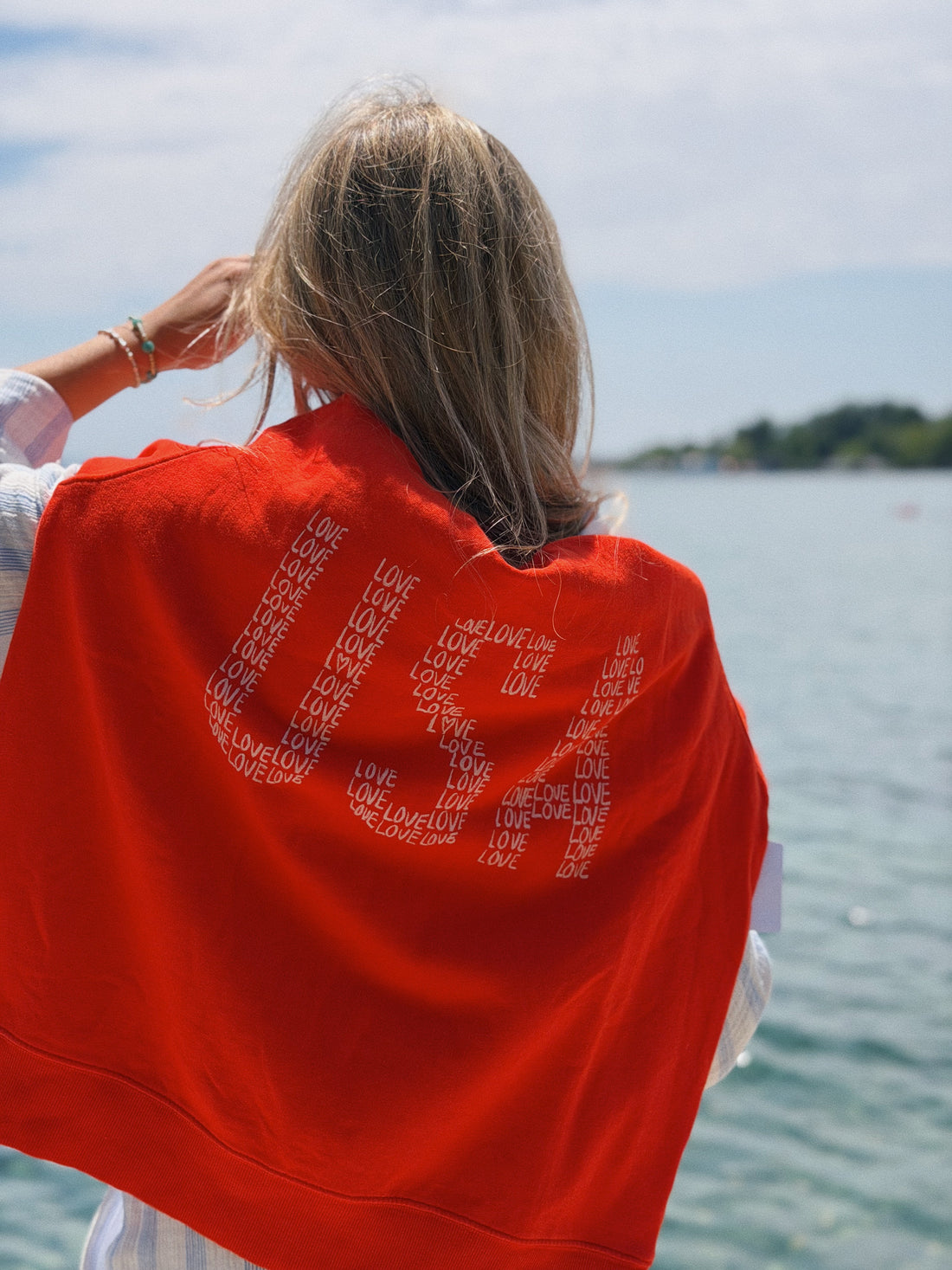Love USA Boyfriend Sweatshirt