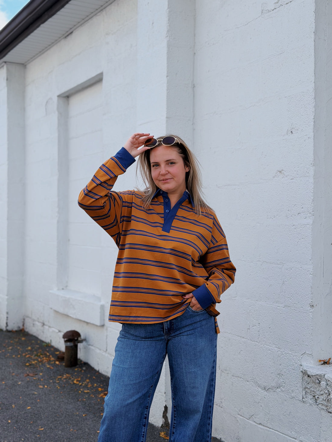 Pia Striped Rugby