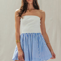Seaside Whisper Mini Dress