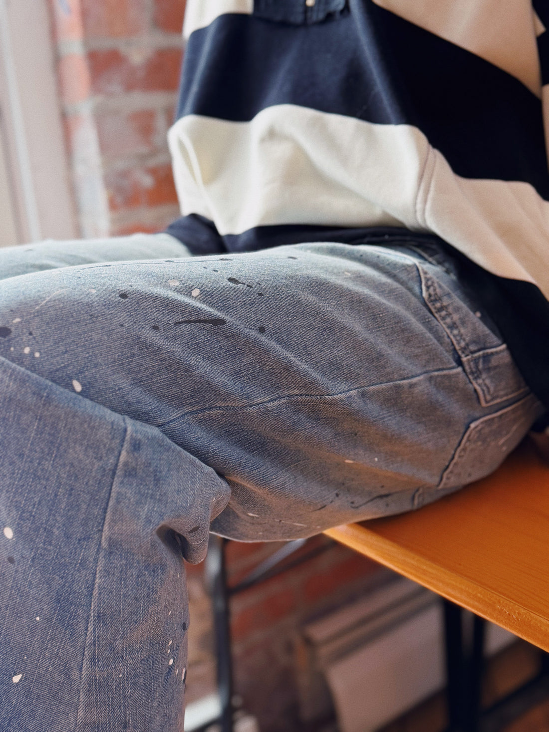 Bethany Painted Denim