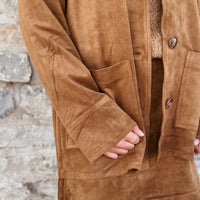 Decker Suede Chore Jacket