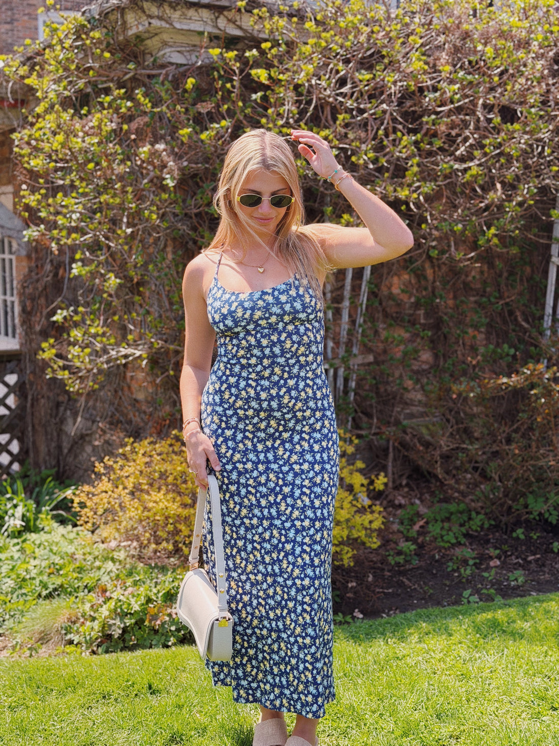 Chiara Idra Ditsy Midi Dress