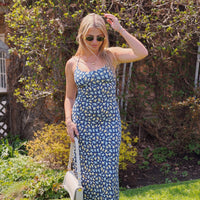 Chiara Idra Ditsy Midi Dress