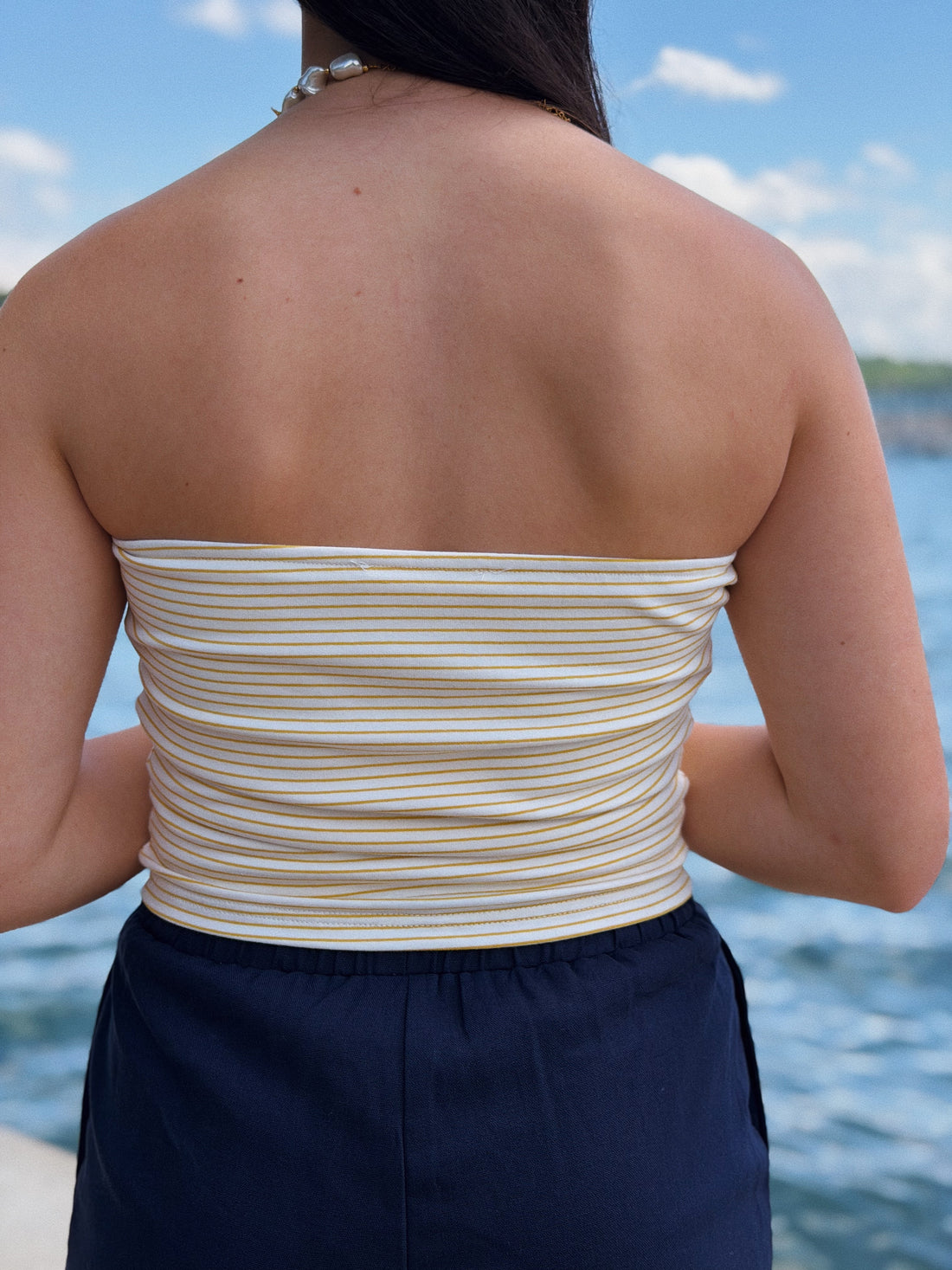 Stars + Striped Tube Top