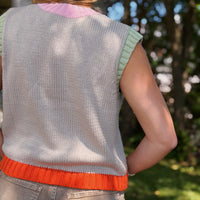 Colorblock Knit Tank