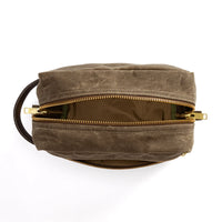Waxed Canvas Dopp Kit