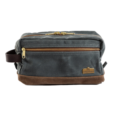 Waxed Canvas Dopp Kit