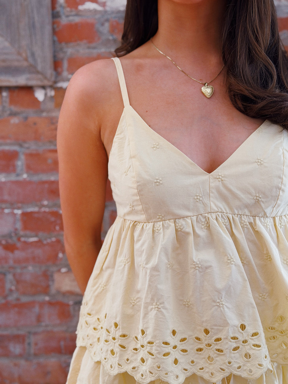Emily Eyelet Tank