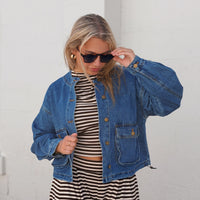 Utility Denim Jacket
