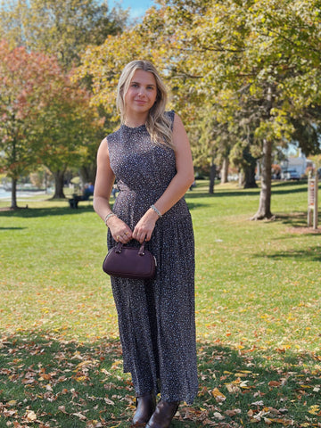 Etta Aspen Floral Midi Dress