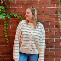 Bellamy Striped Cozy Cardigan