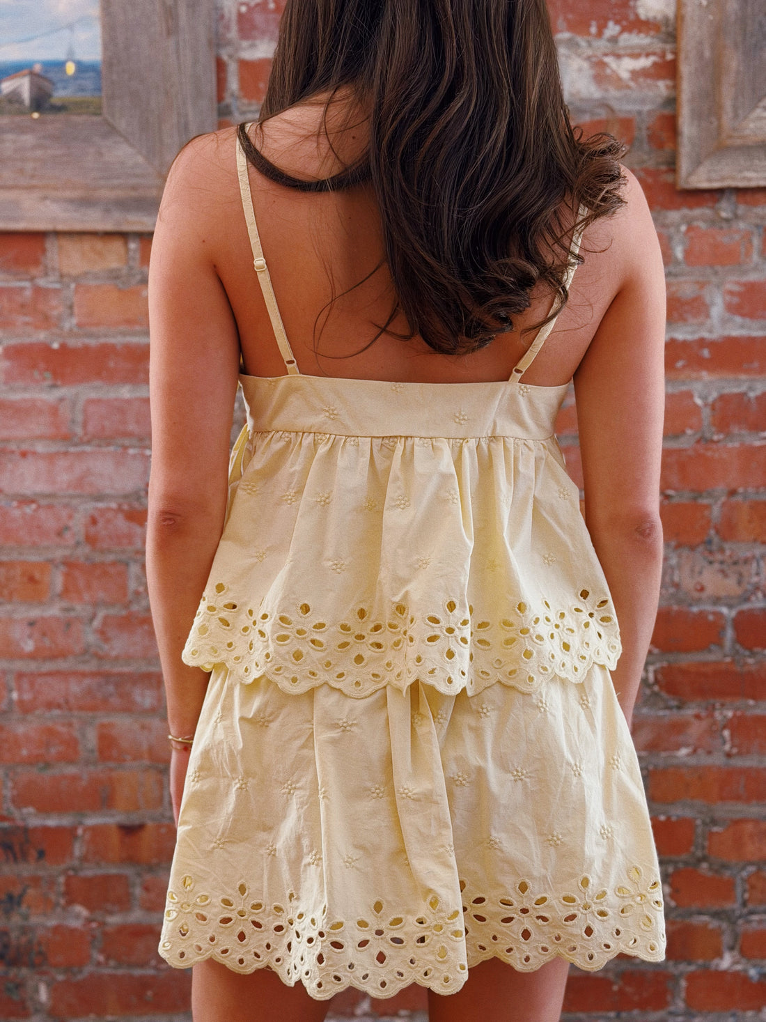 Emily Eyelet Tank