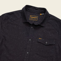 La Grange Lightweight Flannel: Black Speckled