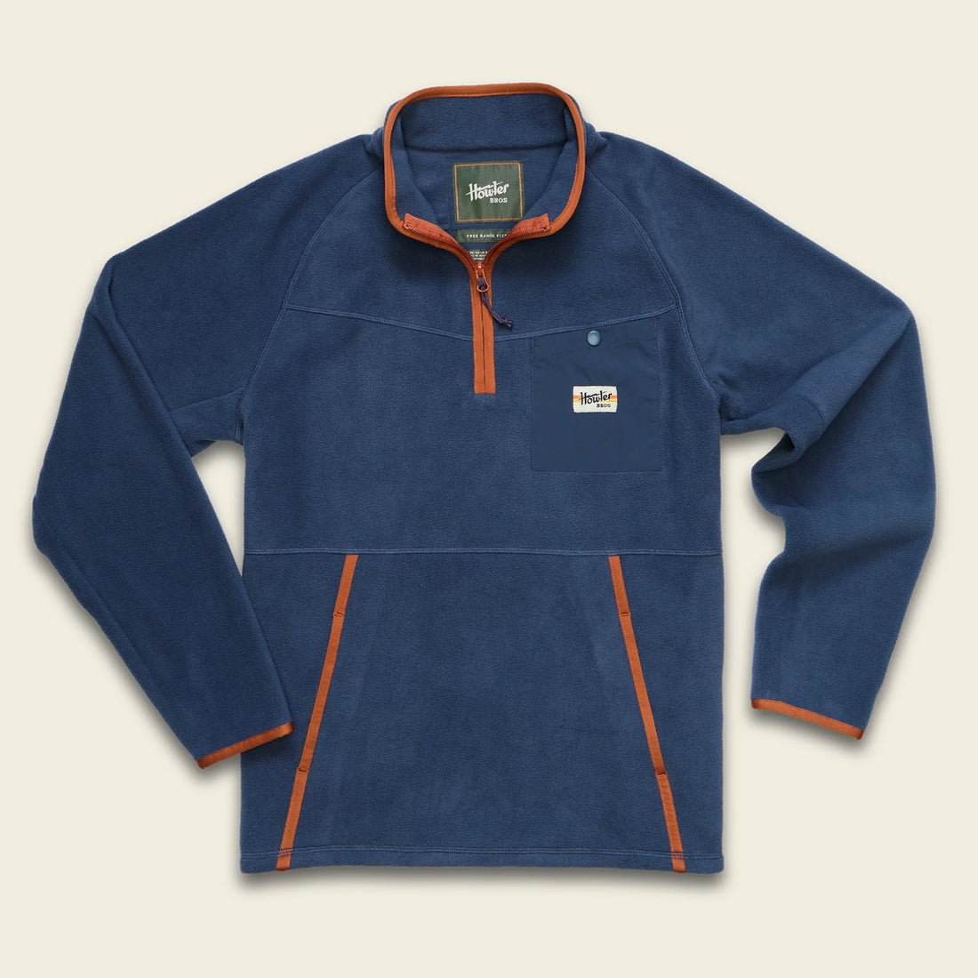Free Range Fleece Pullover: Nightfall