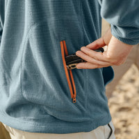 Palo Duro Fleece: Stormy Sea
