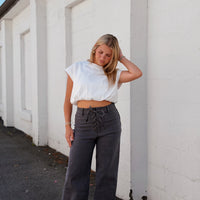 Lace Up Pants