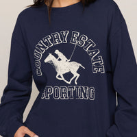 Estate Boyfriend Graphic Sweatshirt