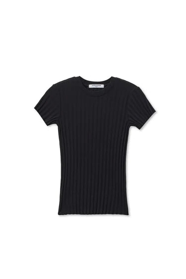 Suri Rib Cap Sleeve Tee